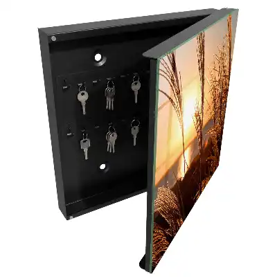 Designová skříňka na klíče Západ slunce