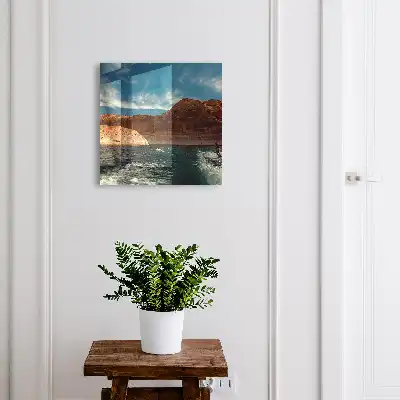 Designová skříňka na klíče Vodní emoce