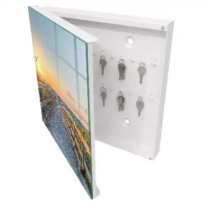 Designová skříňka na klíče Oceánská stezka