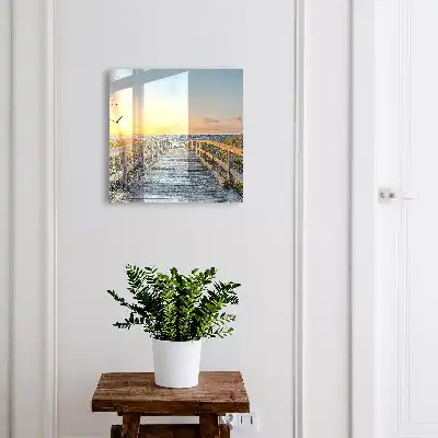 Designová skříňka na klíče Oceánská stezka