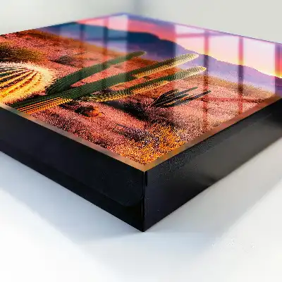 Designová skříňka na klíče Pouštní západ