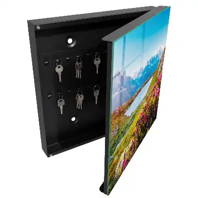 Designová skříňka na klíče Horský krajina