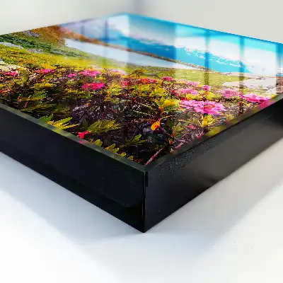 Designová skříňka na klíče Horský krajina