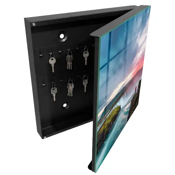 Designová skříňka na klíče Síla přírody