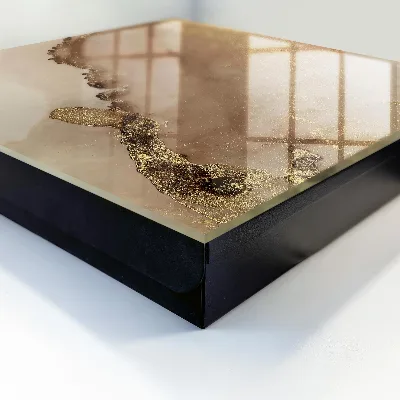 Designová skříňka na klíče s motivem umělecké abstrakce