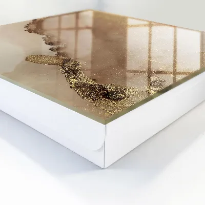 Designová skříňka na klíče s motivem umělecké abstrakce