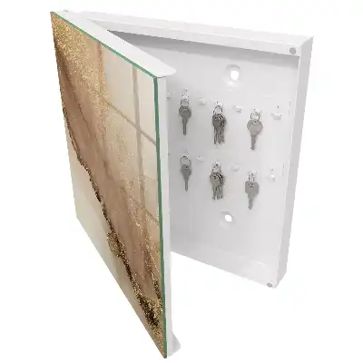 Designová skříňka na klíče Umělecká abstrakce