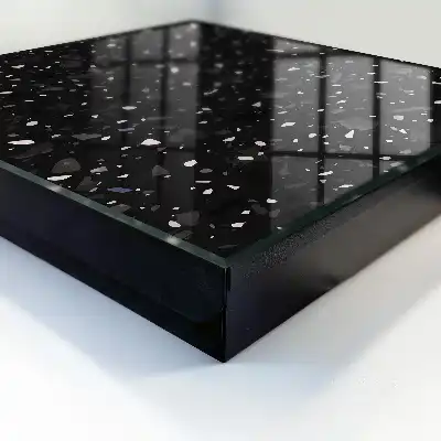 Krabička na klíče Černé terrazzo
