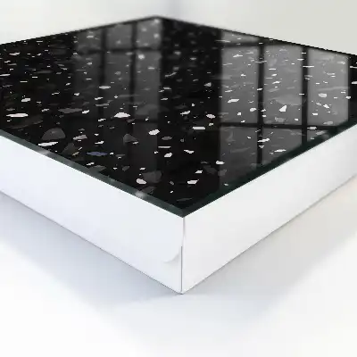 Krabička na klíče Černé terrazzo