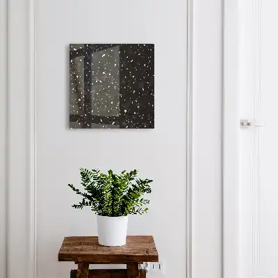 Krabička na klíče Černé terrazzo