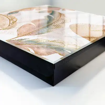 Skříňka na klíče Jemné listy