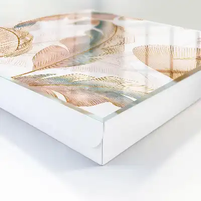 Skříňka na klíče Jemné listy