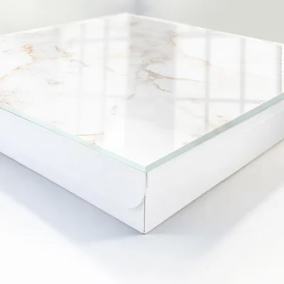 Designová skříňka na klíče v dekoru mramoru