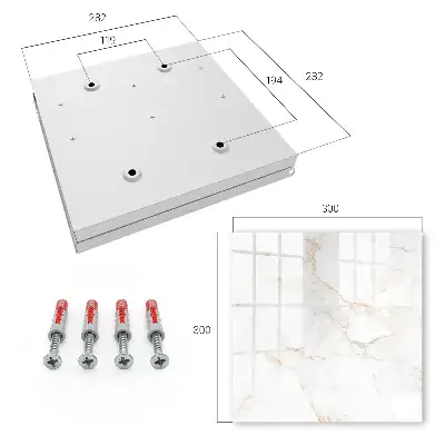 Designová skříňka na klíče Elegance mramoru
