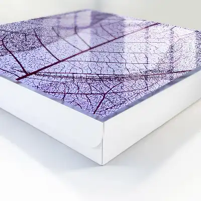 Designová skříňka na klíče Struktura listu
