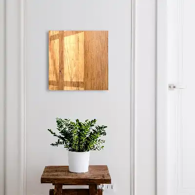 Designová skříňka na klíče Dřevěná textura