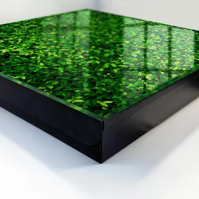 Designová skříňka na klíče v provedení Zelená zahrada