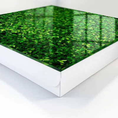 Designová skříňka na klíče v provedení Zelená zahrada
