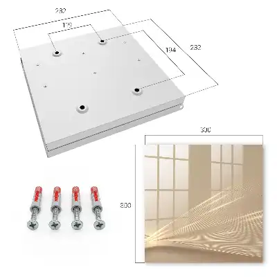 Designová skříňka na klíče Minimalistické linie