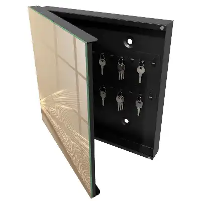 Designová skříňka na klíče Minimalistické linie