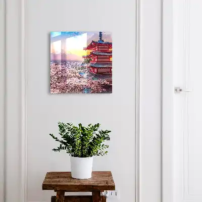 Skříňka na klíče Japonská harmonie