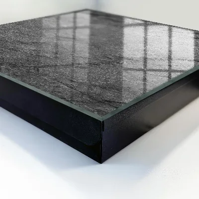 Designová skříňka na klíče v dekoru šedý kámen
