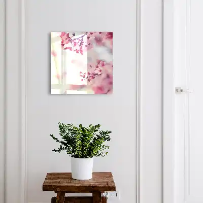 Designová skříňka na klíče Květinový půvab