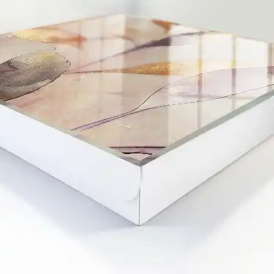 Designová skříňka na klíče Pastelové listy