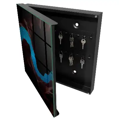 Designová skříňka na klíče Kosmické skály