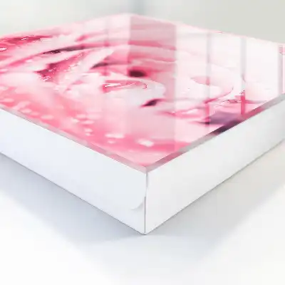 Designová skříňka na klíče Růžová jemnost