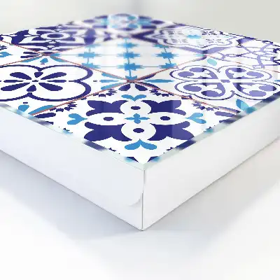 Designová skříňka na klíče Geometrické vzory
