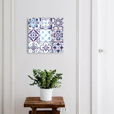 Designová skříňka na klíče Geometrické vzory
