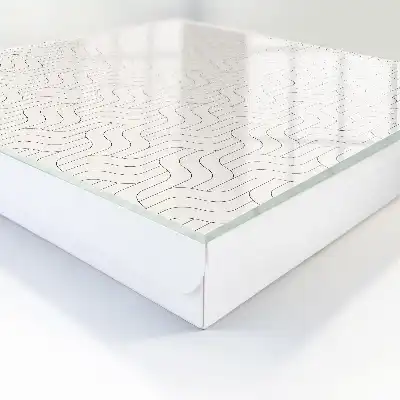 Skříňka na klíče Geometrický dezén