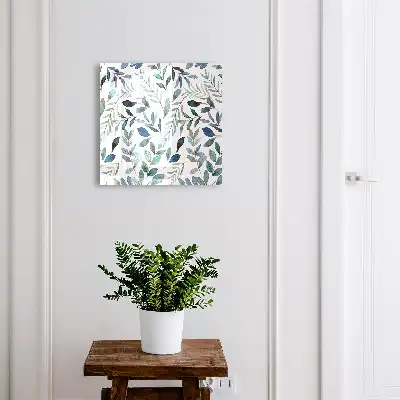 Designová skříňka na klíče Rostlinné akvarely