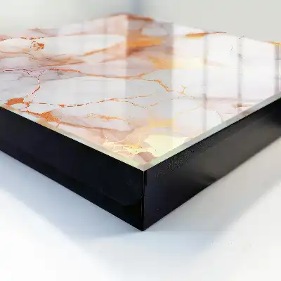 Designová skříňka na klíče Mramorová elegance