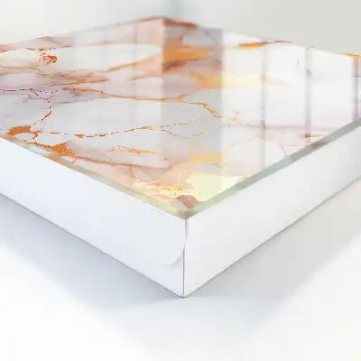 Designová skříňka na klíče Mramorová elegance