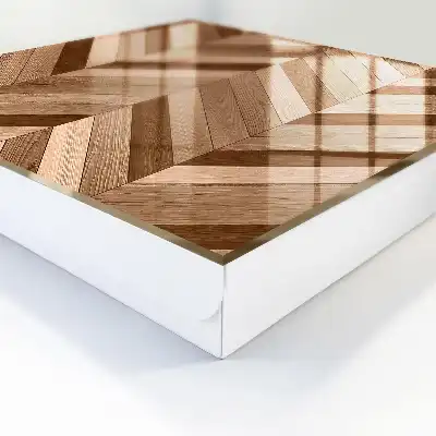 Designová skříňka na klíče Dřevěná rybí kost