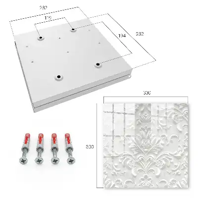 Designová skříňka na klíče Bohatý ornament
