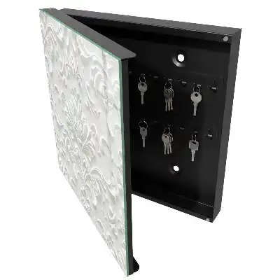 Designová skříňka na klíče Bohatý ornament