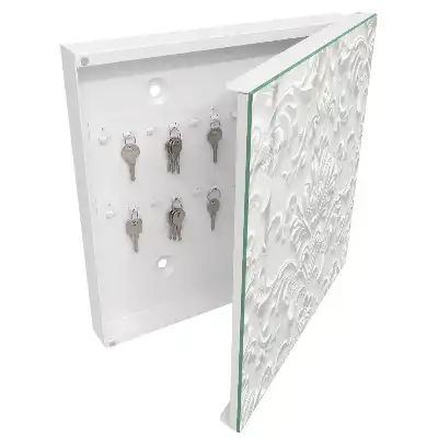 Designová skříňka na klíče Bohatý ornament
