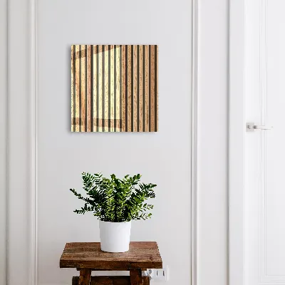Designová skříňka na klíče se vzorem svislých pruhů