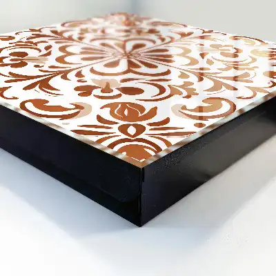 Designová skříňka na klíče Ornamentální dezén