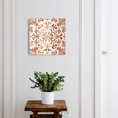 Designová skříňka na klíče Ornamentální dezén