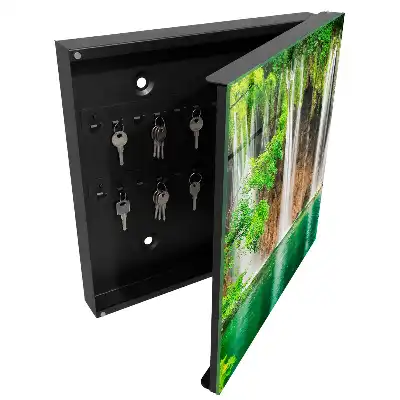 Designová skříňka na klíče Zelený vodopád