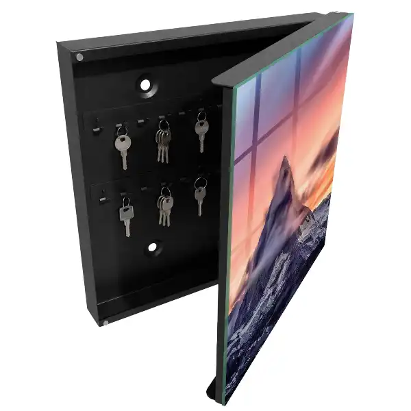 Designová skříňka na klíče Horská magie