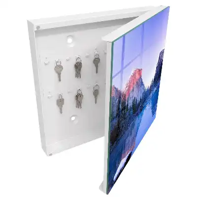 Designová skříňka na klíče Magie krajiny