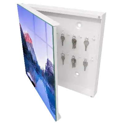Designová skříňka na klíče Magie krajiny
