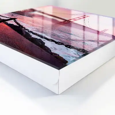 Designová skříňka na klíče Městský most