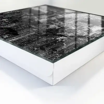 Designová skříňka na klíče Městská noc
