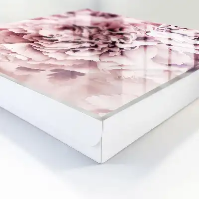 Designová skříňka na klíče Růžový květ